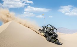 Polaris 2016 RZR XP 1000 EPS – Titanium Matte Metallic dunes