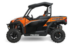 Polaris 2016 General Deluxe 1000 EPS – Orange Burst side profile