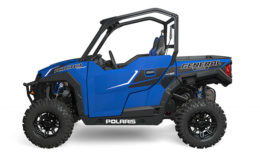 Polaris 2016 General Premium 1000 EPS – Velocity Blue side profile