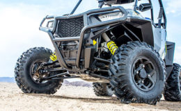 Polaris 2016 RZR S 900 – White Lightning turning radius