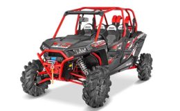 Polaris 2016 RZR XP 4 1000 EPS – High Lifter Edition Titanium Matte Metallic 3d2