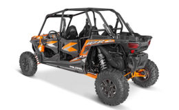 Polaris 2016 RZR XP 4 Turbo EPS – Spectra Orange rear side profile