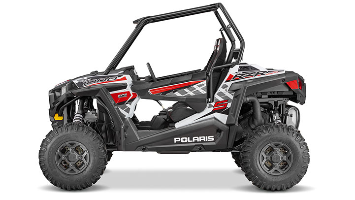 Polaris 2016 RZR S 1000 EPS – Matte White Lighting